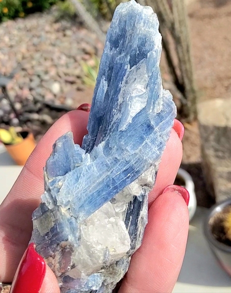 🌸🌸🌸 3/$50---Vibrant Brazilian Blue Kyanite - Picture 7 of 11
